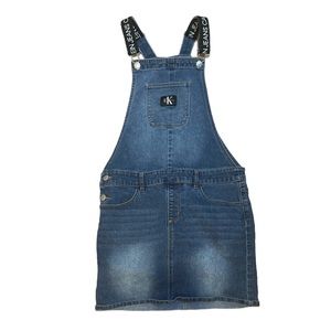 Overall Skirt Denim, Calvin Klein Jeans
